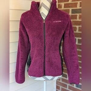 Columbia Plum Fleece Jacket Small